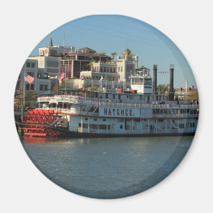Natchez Fluss-Boot in New- Orleansmagneten Magnet