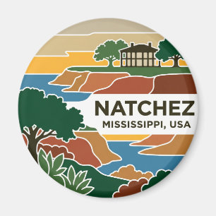 Natchez, Mississippi Mississippi Magnet