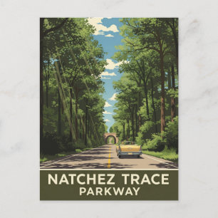 Natchez Trace Postkarte