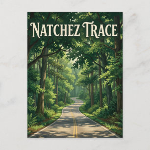Natchez Trace Postkarte