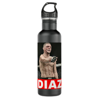 Nate Diaz Classic T Shirt Edelstahlflasche