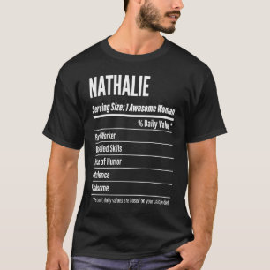 Nathalie Nährwertangaben Portionsgröße Kalorien T-Shirt