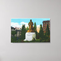 Nathaniel Hawthorne Statue View