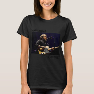 Nathaniel Rateliff Musik-Albumcover-Kunst-Typograp T-Shirt