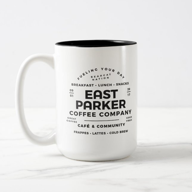 Nation est de Bearcat de Parker 15 onces. Tasse de (Gauche)