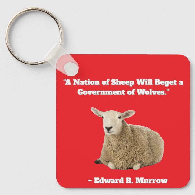 Nation of Sheep Schlüsselanhänger (Vorderseite)