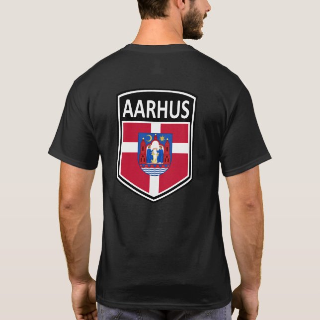 National - Aarhus Danmark T - Shirt (Rückseite)