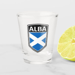 national - Alba Schnapsglas