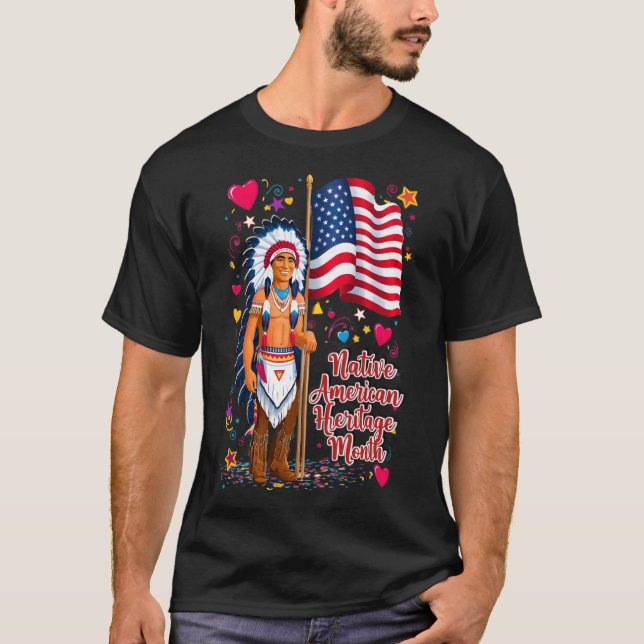 National American Heritage Month PrideT-Shirt T-Shirt (Vorderseite)