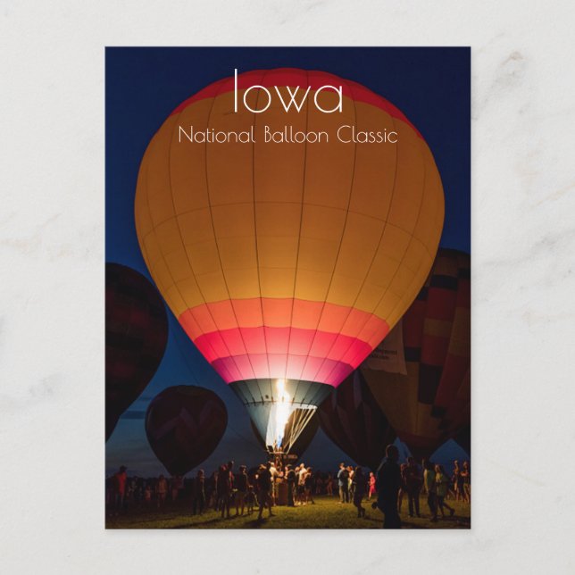 National Balloon Classic Postkarte (Vorderseite)