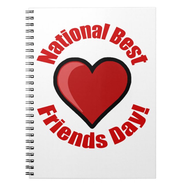 National Best Friends Day! Notizblock (Vorderseite)