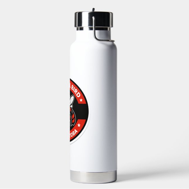 National Bird of Manitoba Funny Mosquito Trinkflasche (Links)