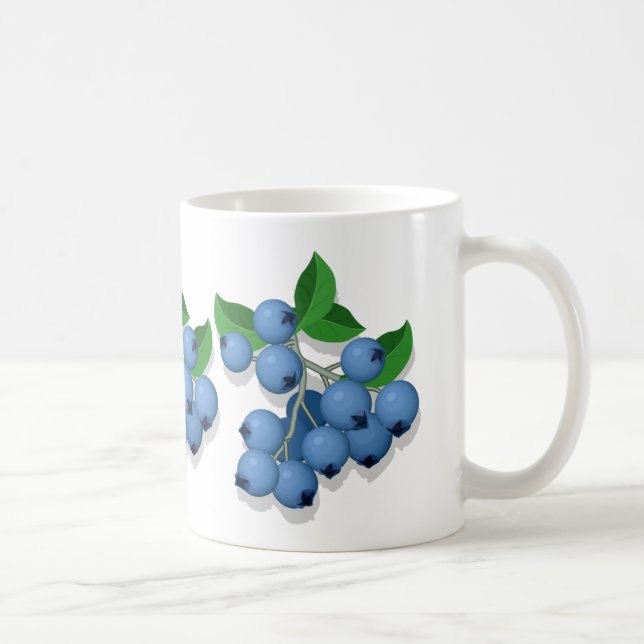 National Blueberry Month Kaffeetasse (Rechts)