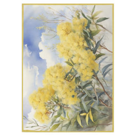 National Blume Australia Golden Wattle | m Tischdecke
