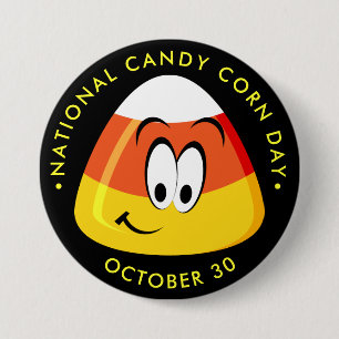 National Candy Corn Day, Kawaii-Süßspeise Button