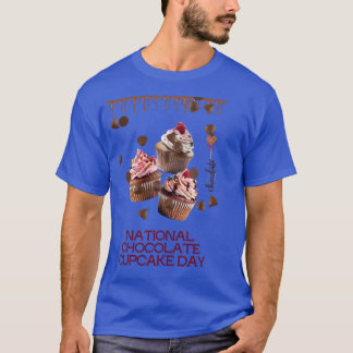 National Chocolate Cupcake T-Shirt