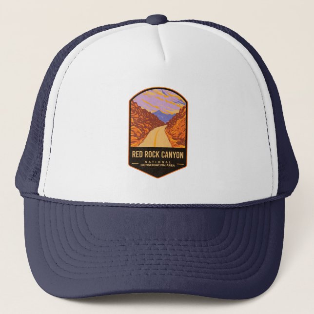 National Conservation Area Red Rock Canyon Truckerkappe (Vorderseite)