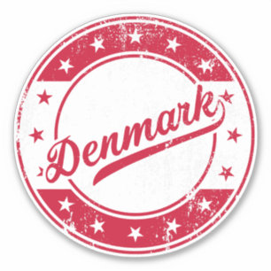 National - Danmark Dänemark Aufkleber