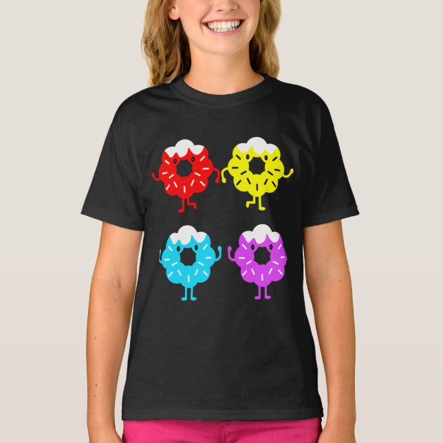 National Donut Day DoughSchalnüsse T-Shirt (Vorderseite)
