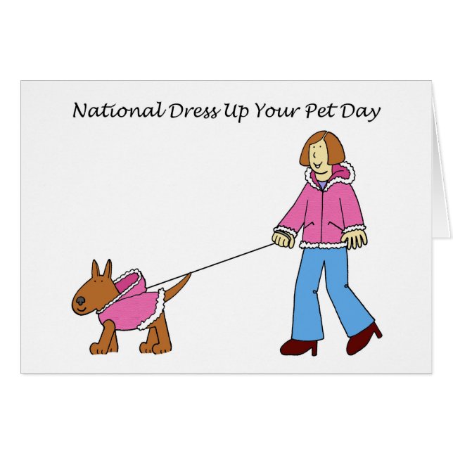 National Dress Up Your Pet Day 14 janvier (Devant horizontal)