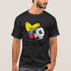 National Ecuador Flag Jersey Ecuadoria Football S T-Shirt