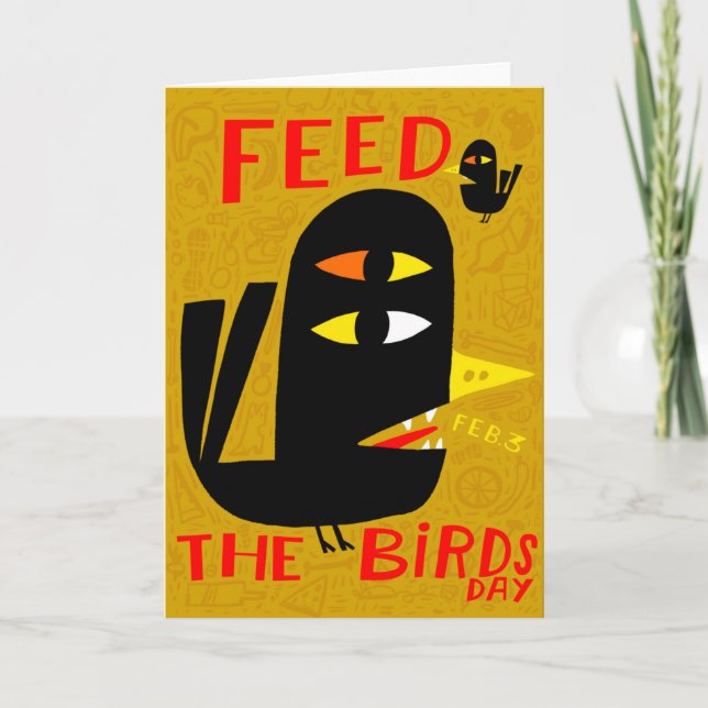 National Feed The Birds 3 Karte (Vorderseite)