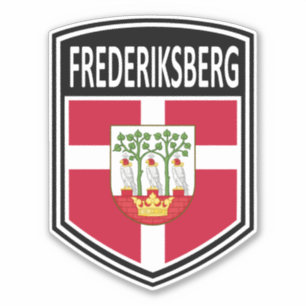 National - Frederiksberg Danemark Sticker