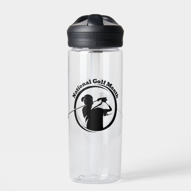 National Golf Month Trinkflasche (Vorderseite)