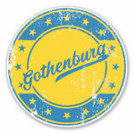 National - Göteborg Schweden | Schweden Sticker