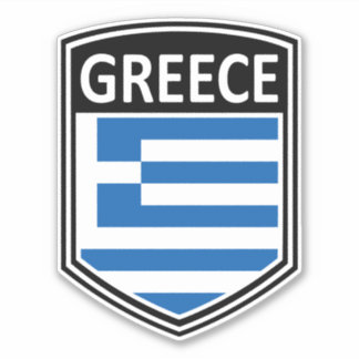 National - Griechenland Aufkleber
