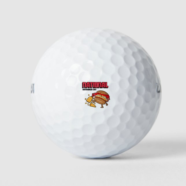 National Hamburger Day Golfball (Vorderseite)