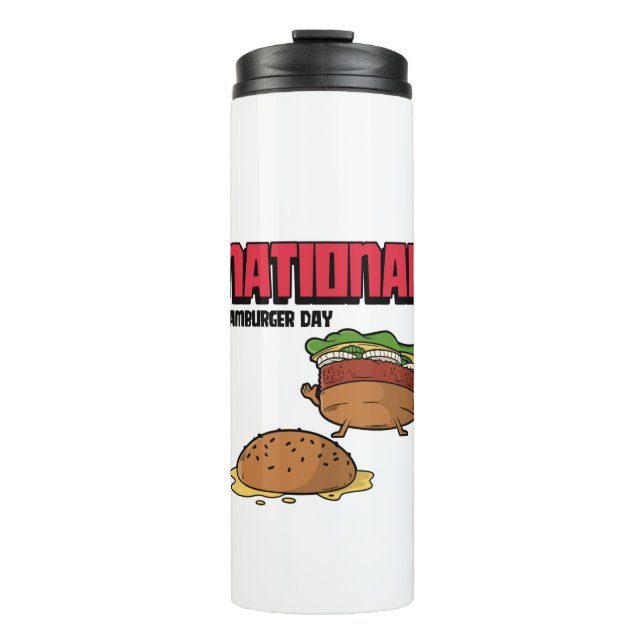 National Hamburger Day Thermosbecher (Vorderseite)
