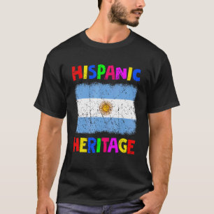National Hispanic Heritage Month Latino Argentinie T-Shirt