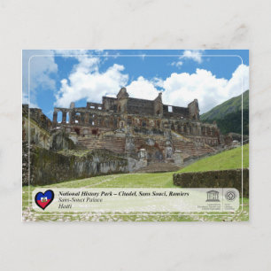 National History Park Citadel, Sans Souci, Ramiers Postkarte