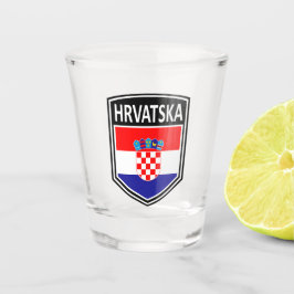 National - Hrvatska Schnapsglas