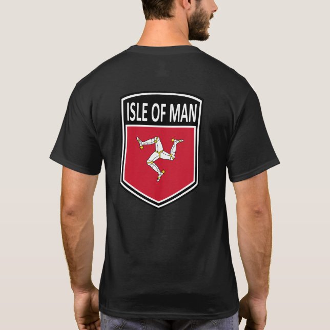 National - Insel Man T-Shirt (Rückseite)