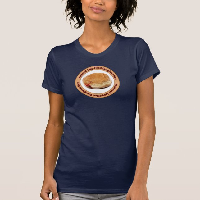 National Jelly Fill Doughnut Day T-Shirt (Vorderseite)