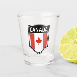 National - Kanada Schnapsglas