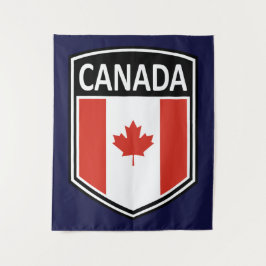National - Kanada Wandteppich