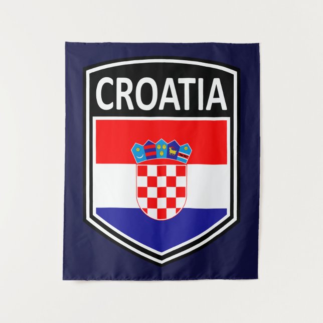 National - Kroatien Wandteppich (Vorderseite)