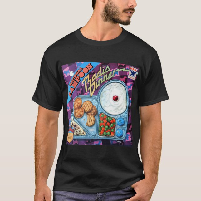 National Lampoon Radio Dinner Cover girl T-Shirt (Vorderseite)