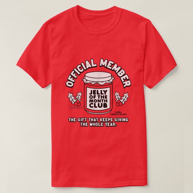 National Lampoons Weihnachtsfeiertag Gelee der T-Shirt (Design vorne)