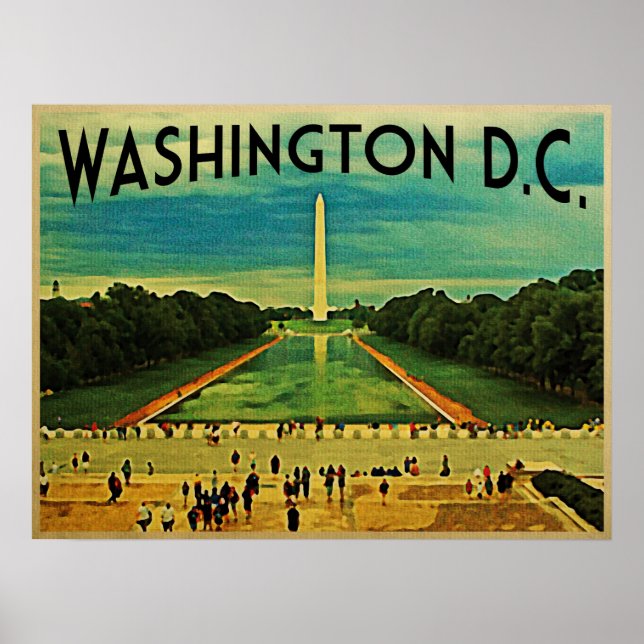 National Mall Washington D.C. Poster (Vorne)