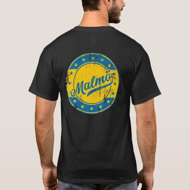 National - Malmö Sverige | T-shirt Suède (Dos)