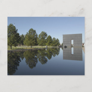 National Memorial Oklahoma City, Reflektionsbecken Postkarte