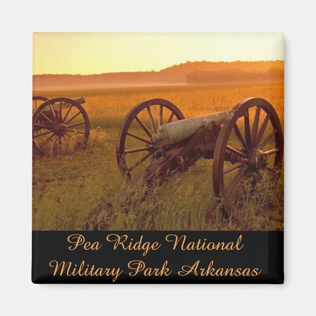 National Militärabteilung von Pea Ridge Arkansas Magnet (Vorne)