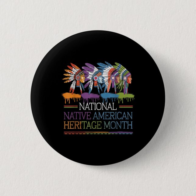 National National National Native American Heritag Button (Vorderseite)