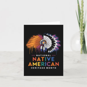 National National National Native American Heritag Karte