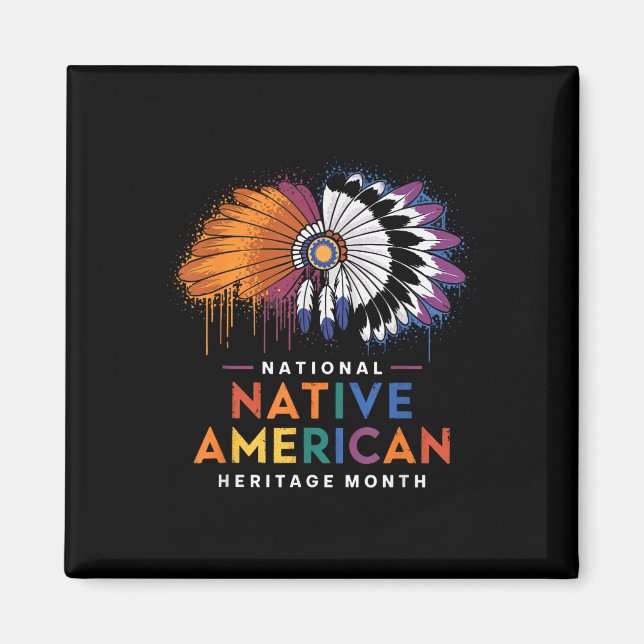 National National National Native American Heritag Magnet (Vorne)