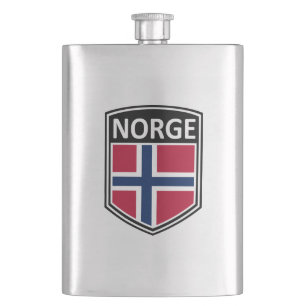 National - Norge Flachmann